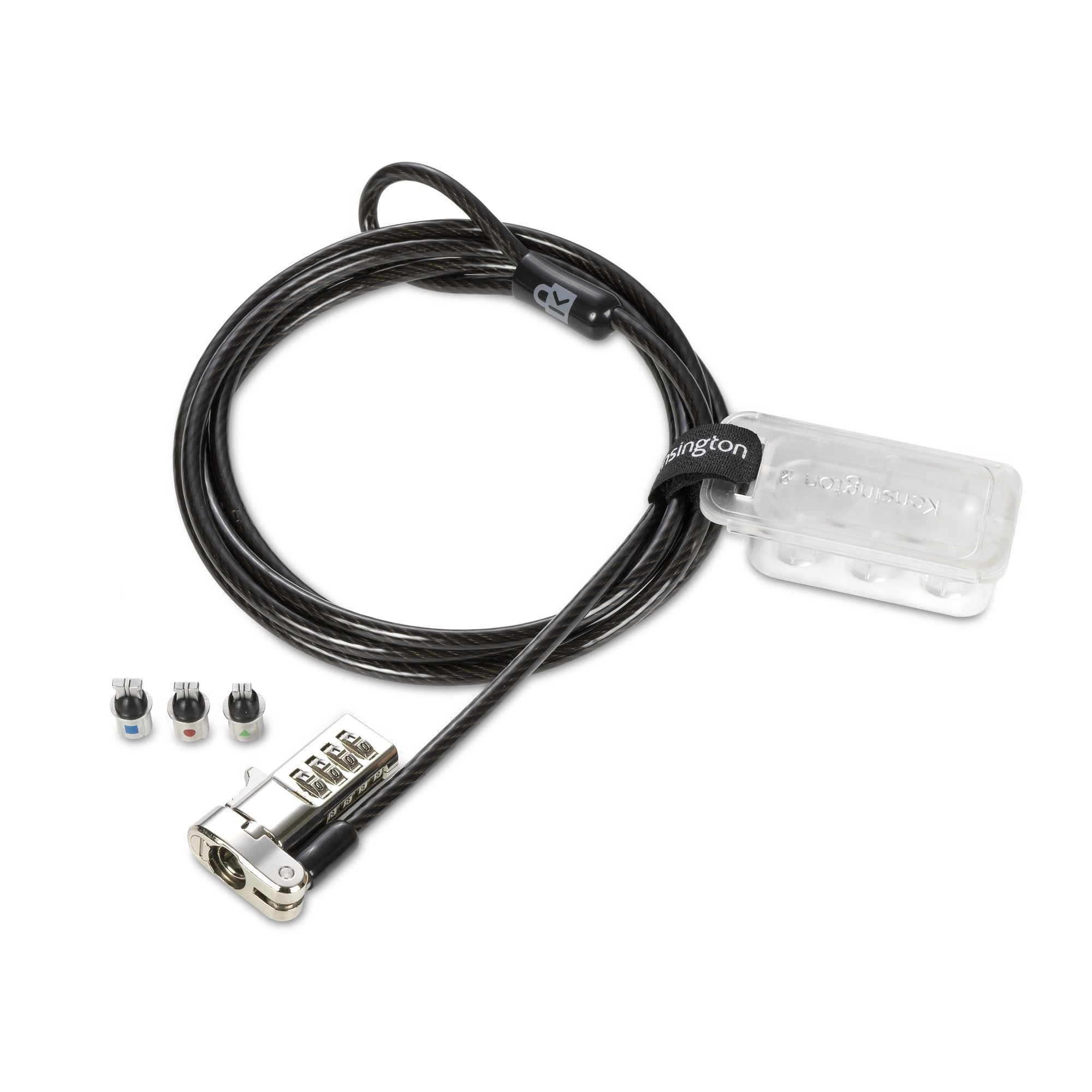 Candado universal para portátil con combinación 3 en 1 K62316WW KENSINGTON. - Candado universal para portátil con combinación 3 en 1 K62316WW KENSINGTON. -